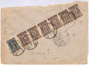 ai2372 - GREECE - Postal History - REGISTERED COVER: Canee to CONSTANTINOPLE