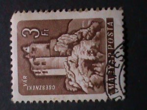 ​HUNGARY- FAMOUS BUILDING OF HUNGARY USED STAMPS VF WE SHIP TO WORLD WIDE