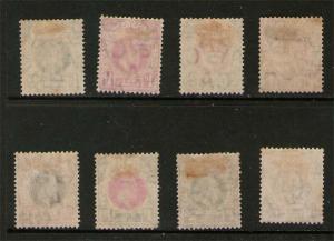 South Africe State NATAL 1904 KEVII SG146-157 (missing 148) MH - RARE