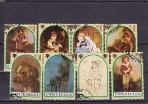 SA03 Sao Tome and Principe 1981 International Year of the Child used stamps