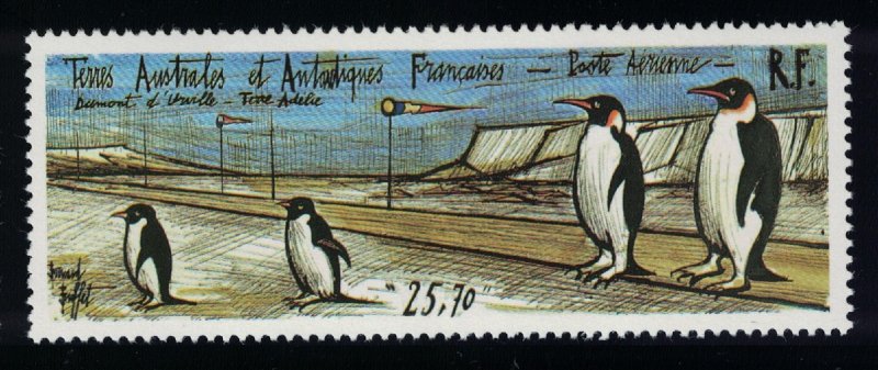 FSAT TAAF Penguins Birds Landing Strip at Adelie Land 1992 MNH SG#305