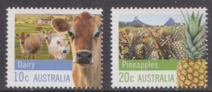 AUSTRALIA - 2012 FARMING AUSTRALIA 2nd SERIES - 2V - MINT NH