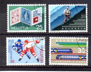 Switzerland 856-859 used