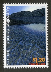 AUSTRALIAN ANTARCTIC TERRITORY L101 MNH SCV $4.25 BIN $2.25 TWELVE LAKE