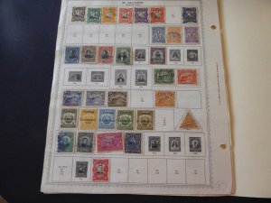 Salvador 1867-1921 Stamp Collection on Scott Album Pages