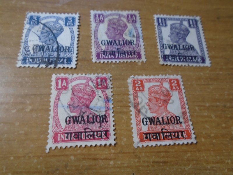 India : Gwalior  #  100-01/103-05  used