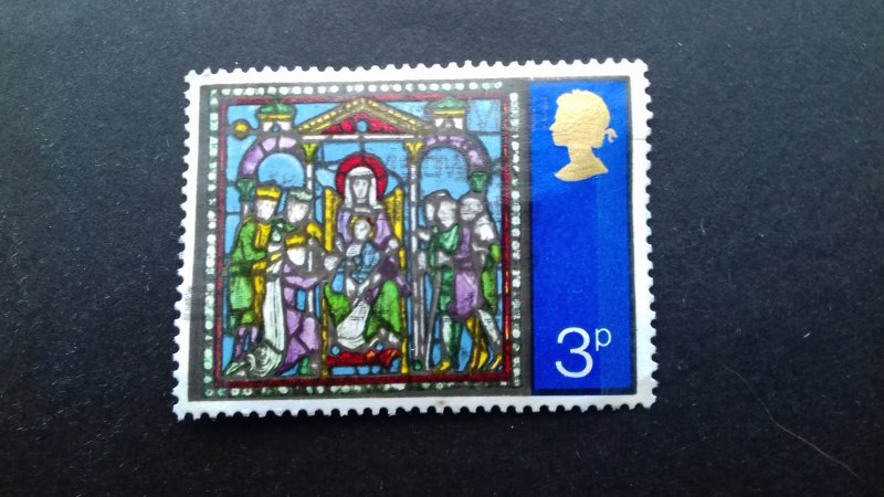 Great Britain 1971 Christmas Stamps Used