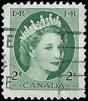 CANADA   #338 USED (3)