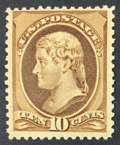 MOMEN: US STAMPS #209 MINT OG NH LOT #48456