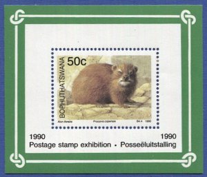 SOUTH AFRICA  Bophuthatswana 1990, Sc 243  VF MNH S/S souvenir sheet, Animal