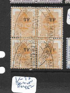 ORANGE FREE STATE  (PP3005B)  TREE  TF 1/-  BL OF 4  VFU