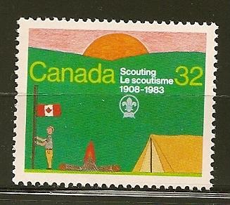 Canada #993 Scouting MNH /