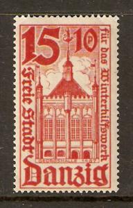 Danzig   #B14  MLH  (1935)  c.v. $2.00