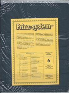 Prinz (Hagner-style) Single-side B6 Stock Sheets 6 pocket (8½x11) Pack of 10