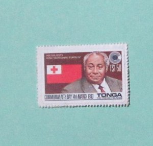 Tonga - 540, MNH. Commonwealth Day; King Taula'ahau. SCV - $7.00