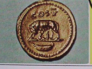 ​NAGALAND-1973 WORLD FAMOUS ANCIENT COINS-ANTIQUE- CTO SHEE-VERY FINE