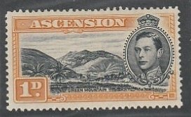 ASCENSION #41Ac MINT HINGED