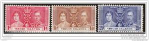 British Virgin Islands 1937, Royal Coronation, MNH