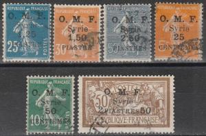 Sy-ia #37-8, 42, 58, 61, 93  F-VF Used  CV $5.90 (A9710)