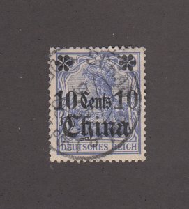 Germany (Offices in China) Scott #40 Used