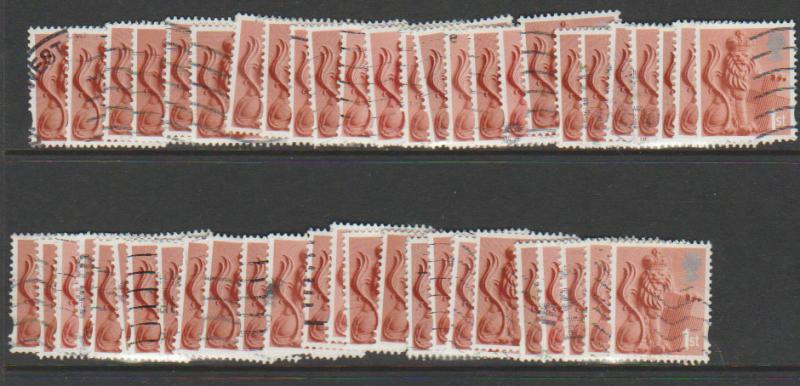 Great Britain England SG EN7 50 copies Used - for study