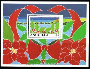 ANGUILLA SGMS878 1991 CHRISTMAS MNH