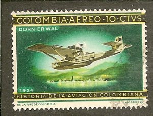Colombia  Scott C472   Plane   Used