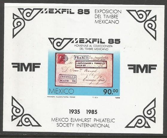 MEXICO 1385 MNH EXFIL 85 SS [D1]