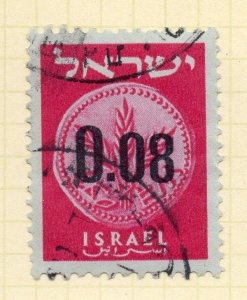Israel 1960 Early Issue Fine Used 8pr. Surcharged 174973