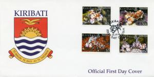 Kiribati 2005 FDC Harlequin Shrimp WWF 4v Cover Shrimps Marine Animals Stamps