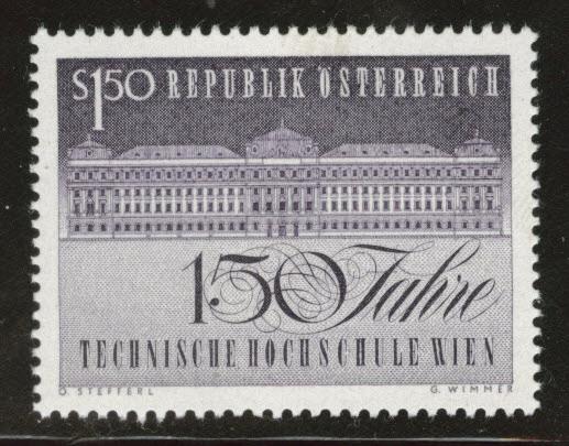 Austria Scott 755 MH* 1965 Tech University Vienna