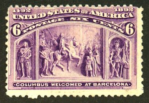 U.S. #235 MINT OG LH