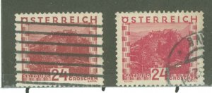 Austria #332-333 Used Single