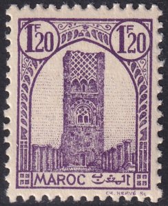 French Morocco 1943 Sc 186 MNH** 3rd printing