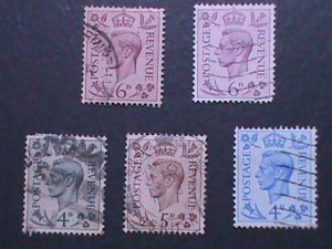 ​GREAT BRITAIN-1937 KING GEORGE VI USED VF 86 YEARS OLD WE SHIP TO WORLDWIDE.