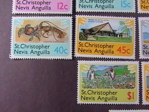 ST. KITTS-NEVIS # 355-369-MINT NEVER/HINGED-COMPLETE SET----QEII----1978