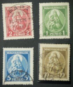 Hungary #462-465 USED 