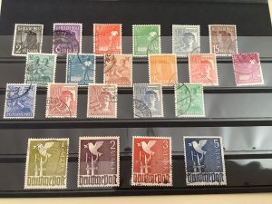 Germany Allied Occupation 1947 used stamps R49857