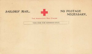 RED CROSS SAILORS' MAIL POST CARD
