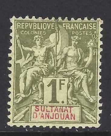 Anjouan 1892 SC 19 Mint