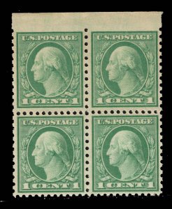 MOMEN: US STAMPS #538a BLOCK OF 4 MINT OG NH LOT #87290*