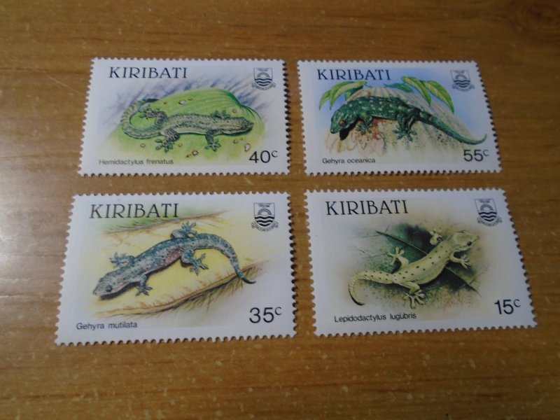 Kiribati  #  480-83  MNH