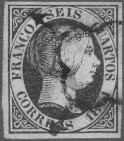 SPAIN 6 USED BIN $2.00