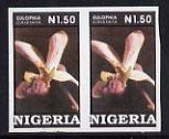 Nigeria 1993 Orchids 1n50 superb unmounted mint imperf pa...