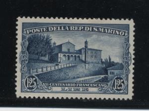 San Marino Sc# 112 1928 Capuchin Church Extra Fine  