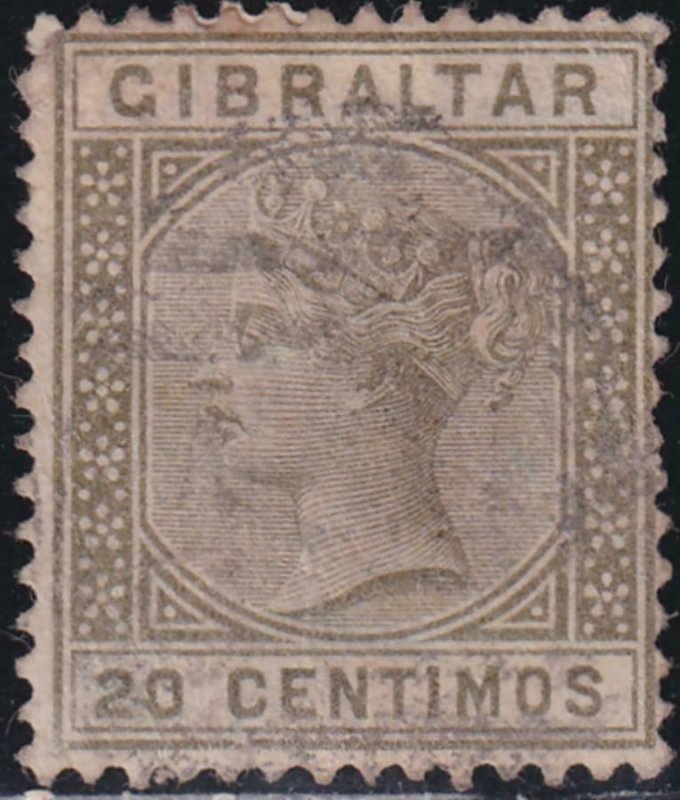 Gibraltar 1899-1898 SC 31 Used
