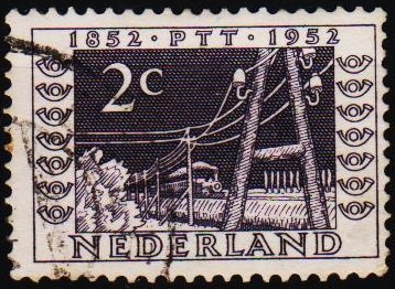 Netherlands. 1952 2c. S.G.754 Fine Used