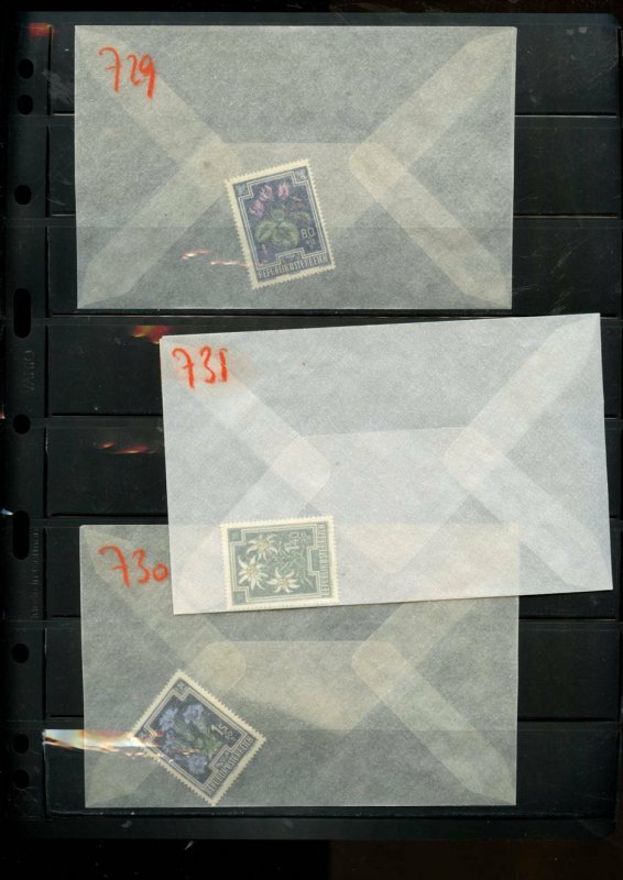 AUSTRIA 6 SCANS MUCH OG NH U/M COLLECTION LOT 1948 COMMEMORATIVES