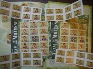 IRELAND 1999 GAELIC FOOTBALL HURLING STAMPS 1185 1191a 1195a 1198a 1200a 1246