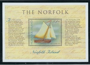 Norfolk Is 664 MNH 1998 The Norfolk (ak3489)